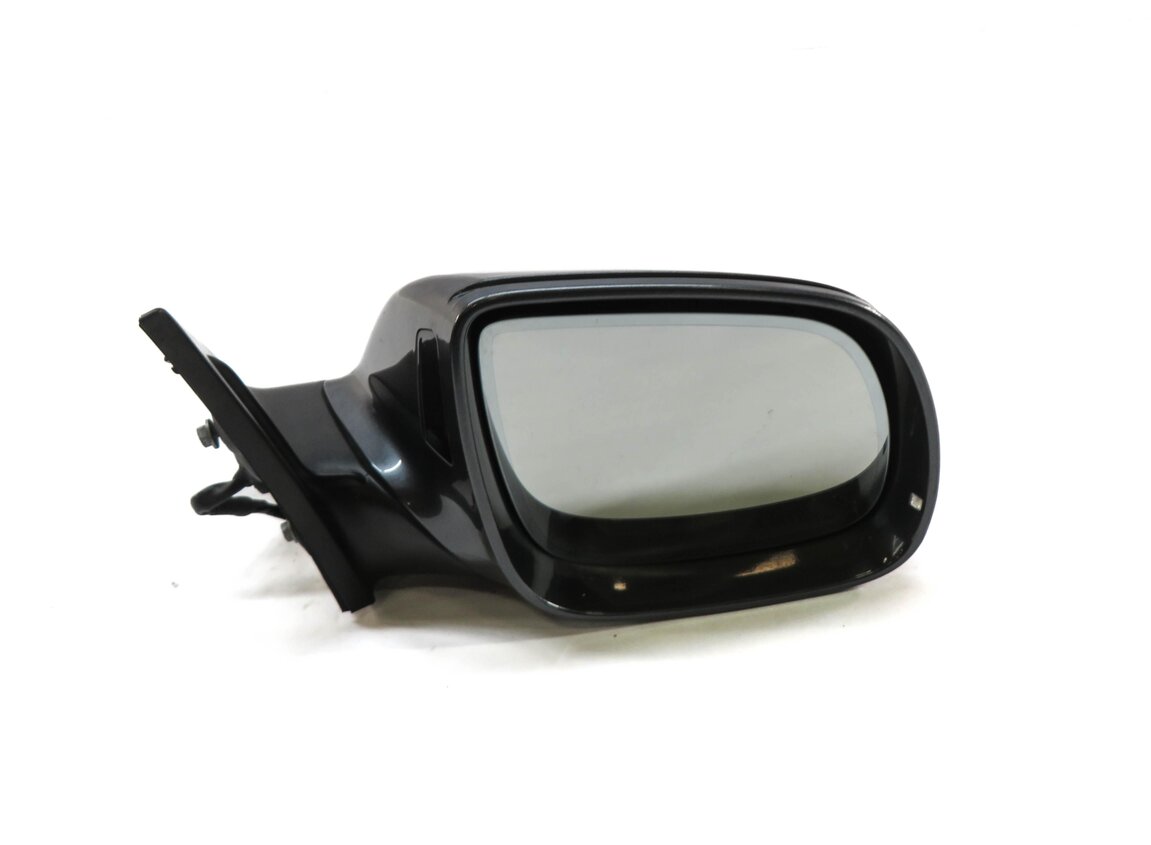 Thumbnail 2: 13-15 AUDI Q7 (4L) RIGHT PASSENGER P-FOLD BLIND SPOT DOOR MIRROR (DAYTONA GRAY)