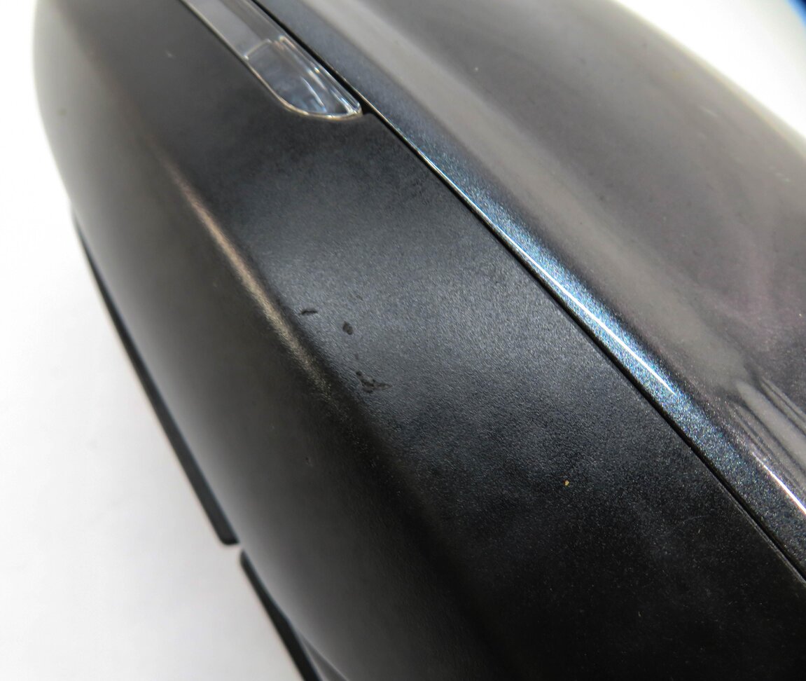 Thumbnail 6: 13-15 AUDI Q7 (4L) RIGHT PASSENGER P-FOLD BLIND SPOT DOOR MIRROR (DAYTONA GRAY)