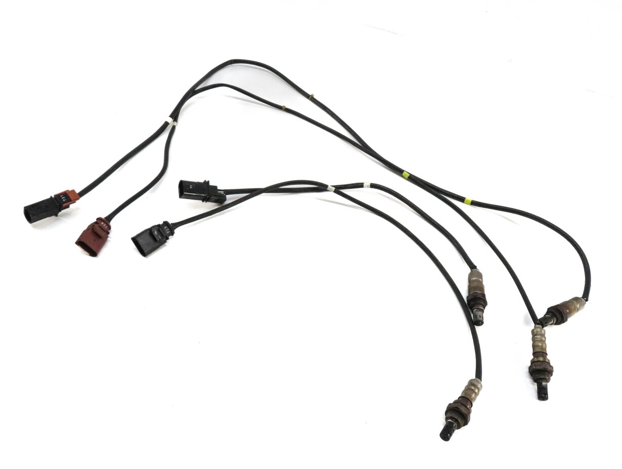 Thumbnail 1: 2015 AUDI Q7 (4L) 3.0L CTWB PRE POST CAT O2 OXYGEN LAMBDA PROBE SENSOR SET-4