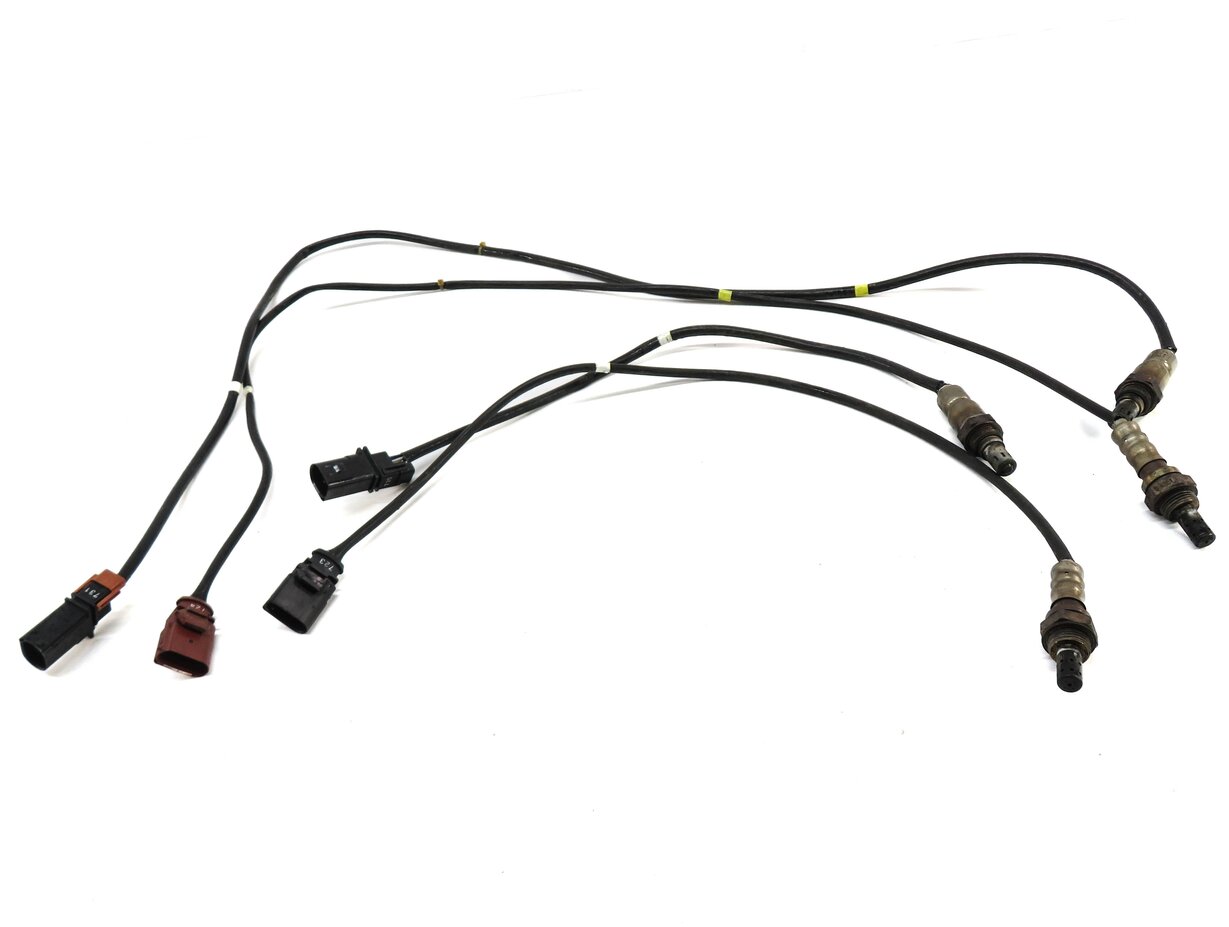Thumbnail 2: 2015 AUDI Q7 (4L) 3.0L CTWB PRE POST CAT O2 OXYGEN LAMBDA PROBE SENSOR SET-4