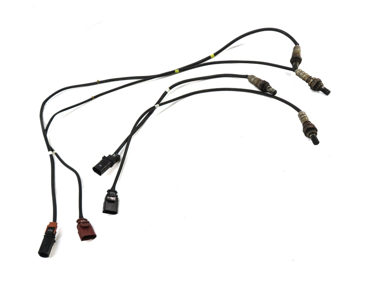 Thumbnail 3: 2015 AUDI Q7 (4L) 3.0L CTWB PRE POST CAT O2 OXYGEN LAMBDA PROBE SENSOR SET-4