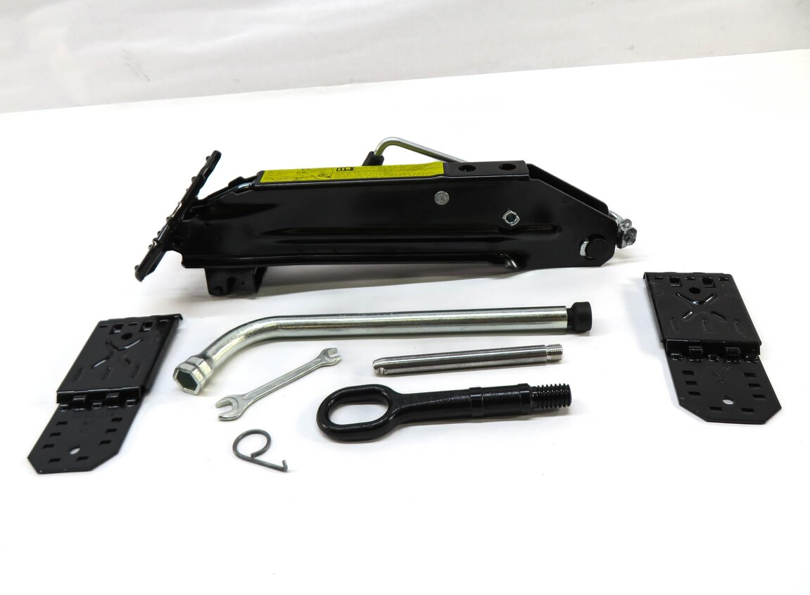 Thumbnail 2: 2013-2015 AUDI Q7 (4L) EMERGENCY SPARE TIRE CAR LIFT JACK LUG WRENCH TOOL KIT