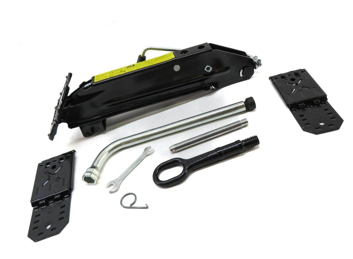 Thumbnail 3: 2013-2015 AUDI Q7 (4L) EMERGENCY SPARE TIRE CAR LIFT JACK LUG WRENCH TOOL KIT