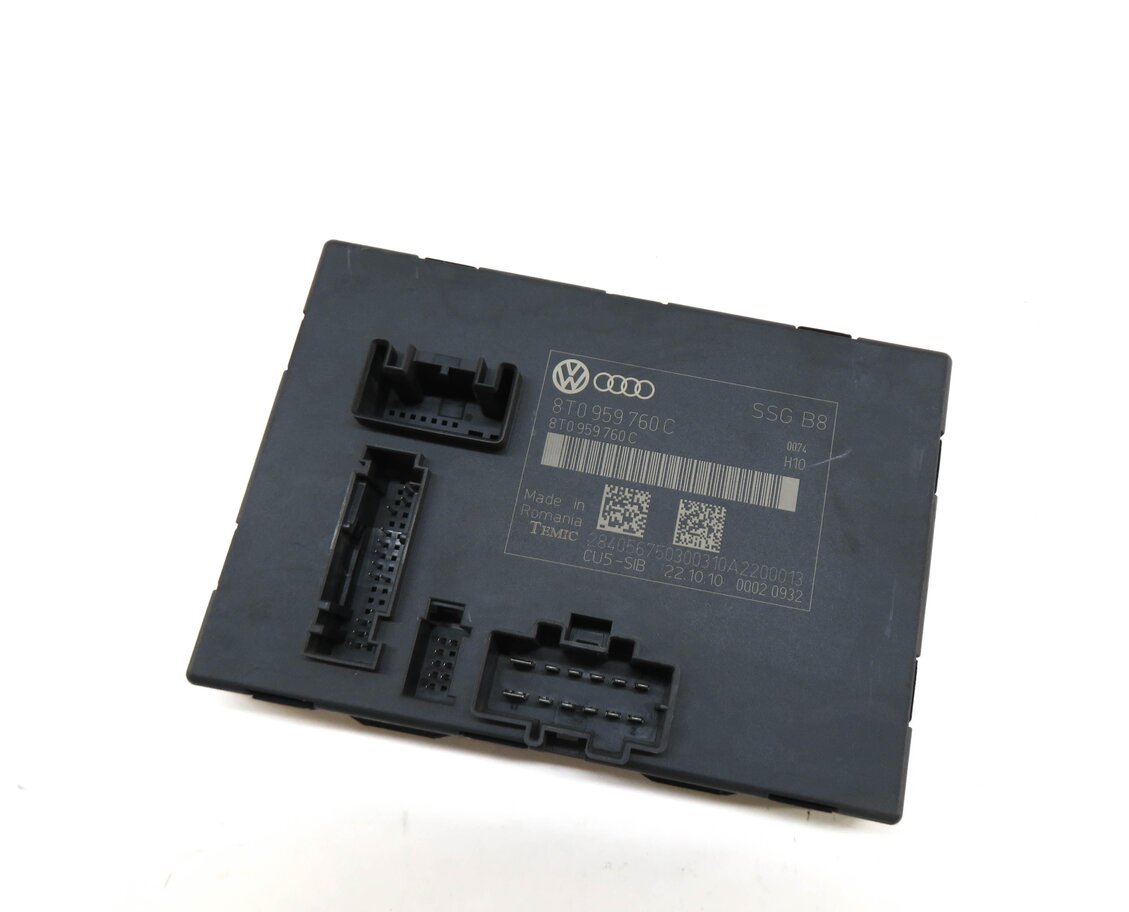10-17 AUDI A5 S5 RS5 (B8 8T) RIGHT FRONT PASSENGER MEMORY SEAT CONTROL MODULE
