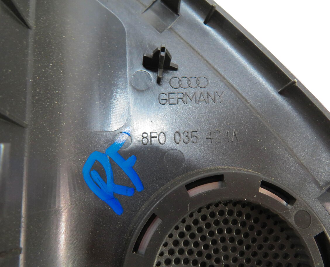 Thumbnail 8: 2011 AUDI A5 (B8 8T) CONVERTIBLE BANG & OLUFSEN AUDIO SPEAKER GRILLE TRIM SET