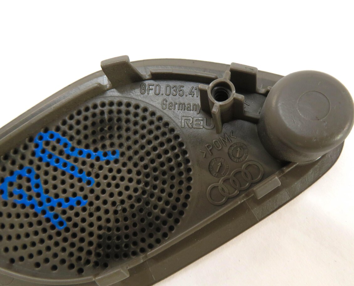 Thumbnail 9: 2011 AUDI A5 (B8 8T) CONVERTIBLE BANG & OLUFSEN AUDIO SPEAKER GRILLE TRIM SET