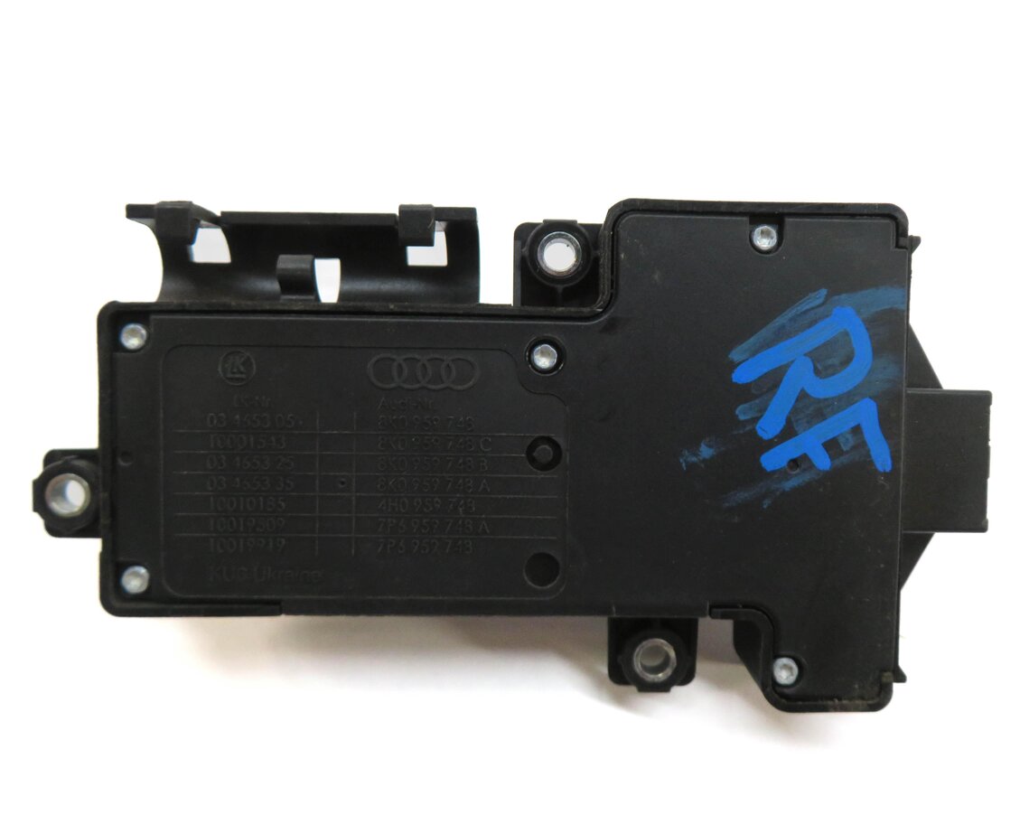 Thumbnail 4: 2011 AUDI A5 (B8 8T) RIGHT FRONT PASSENGER SEAT ADJUSTMENT ADJUST SWITCH (BEIGE)