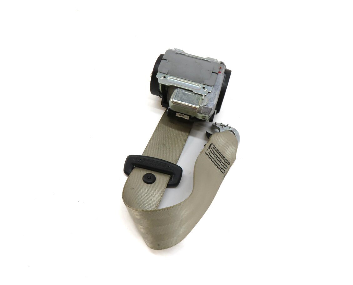 2011 AUDI A5 (B8 8T) CONVERTIBLE REAR LEFT SEATBELT RETRACTOR (BEIGE)