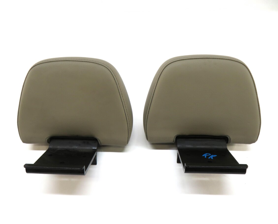 Thumbnail 4: 2011 AUDI A5 (B8 8T) CONVERTIBLE REAR LEFT & RIGHT SEAT HEADREST SET-2 (BEIGE)
