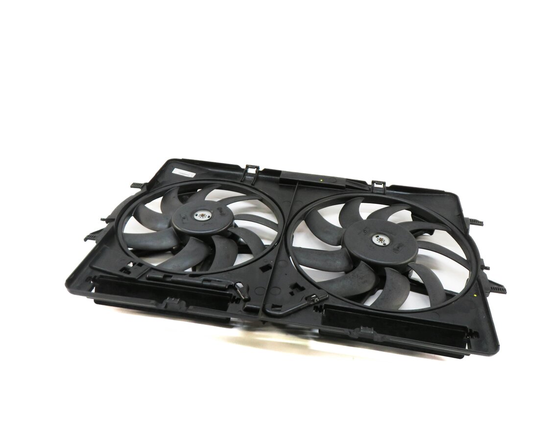 09-17 AUDI A4 A5 Q5 S4 (B8 8T 8R) 2.0L 3.0L 3.2L RADIATOR COOLING FAN w/ SHROUD