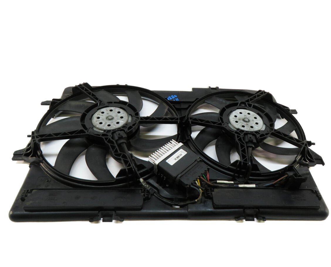 Thumbnail 4: 09-17 AUDI A4 A5 Q5 S4 (B8 8T 8R) 2.0L 3.0L 3.2L RADIATOR COOLING FAN w/ SHROUD