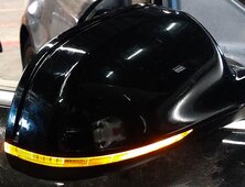Thumbnail 2: 2010-2014 AUDI A5 (B8 8T) RIGHT FRONT PASSENGER HEATED DOOR MIRROR (BLACK A2)