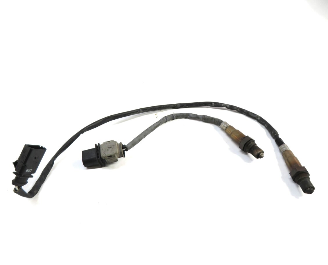 Thumbnail 2: 2011 AUDI A5 (B8 8T) 2.0L CAEB PRE POST CAT O2 OXYGEN LAMBDA PROBE SENSOR SET-2