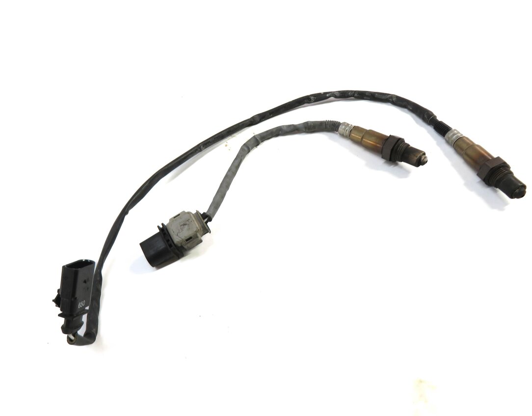 Thumbnail 3: 2011 AUDI A5 (B8 8T) 2.0L CAEB PRE POST CAT O2 OXYGEN LAMBDA PROBE SENSOR SET-2