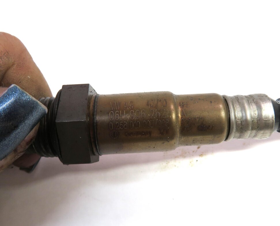 Thumbnail 5: 2011 AUDI A5 (B8 8T) 2.0L CAEB PRE POST CAT O2 OXYGEN LAMBDA PROBE SENSOR SET-2