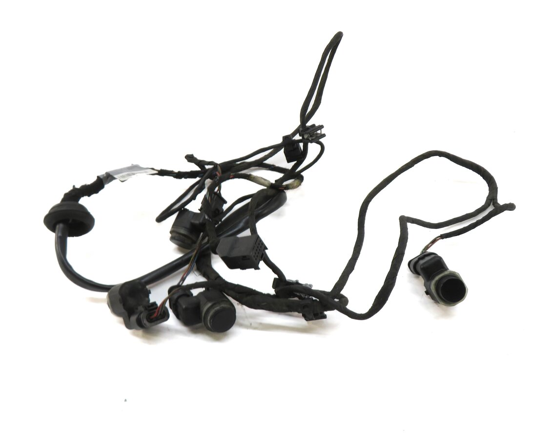 Thumbnail 2: 2011 AUDI A5 (B8 8T) REAR PDC PARK DISTANCE SENSOR SET w/ HARNESS (BLACK A2)
