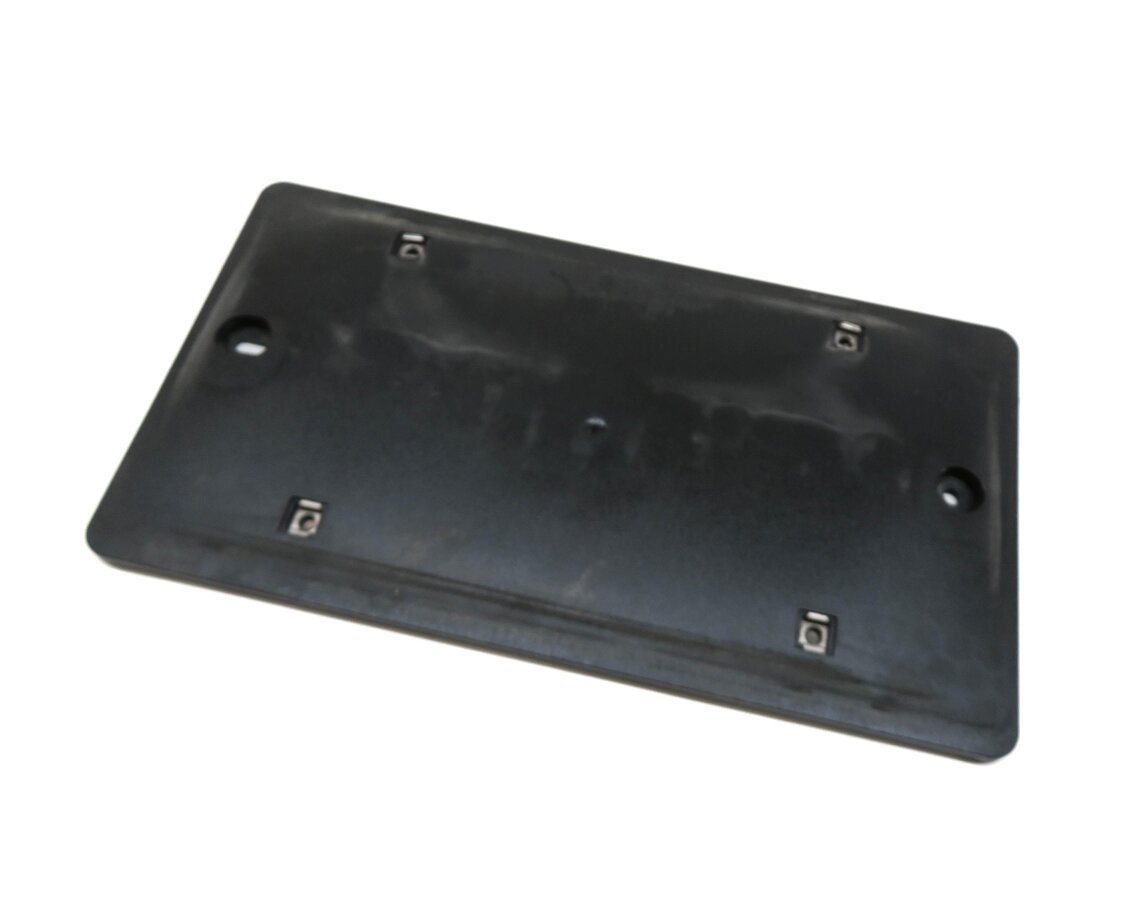 2011 AUDI A5 (B8 8T) REAR LICENSE PLATE MOUNT BRACKET BASE RETAINER HOLDER