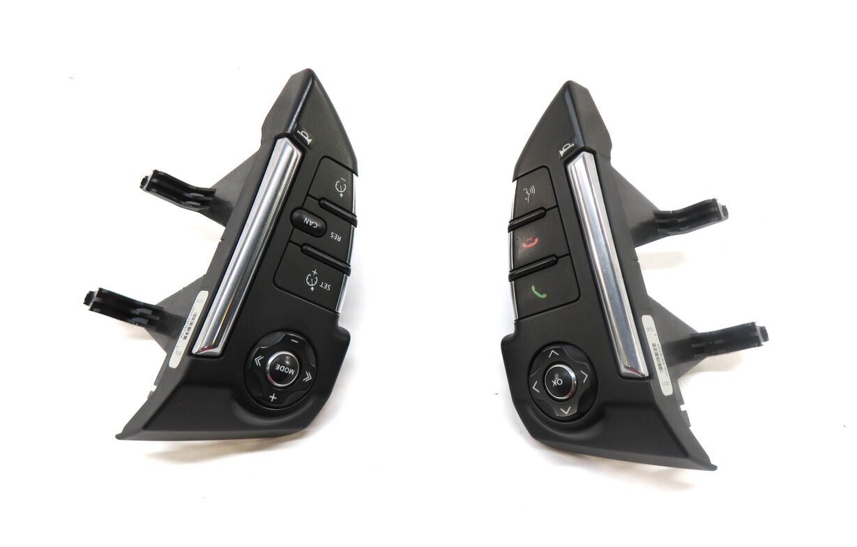 Thumbnail 2: 2012 RANGE ROVER SPORT L320 RADIO PHONE CRUISE STEERING WHEEL SWITCH BUTTON SET