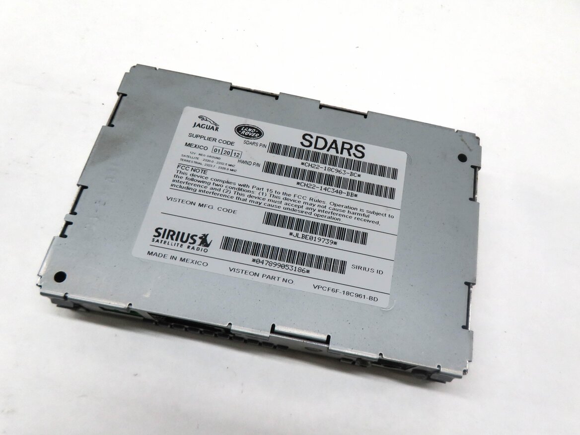12-13 LAND ROVER LR2 LR4 EVOQUE RANGE ROVER SPORT SIRUIS SATELLITE RADIO MODULE