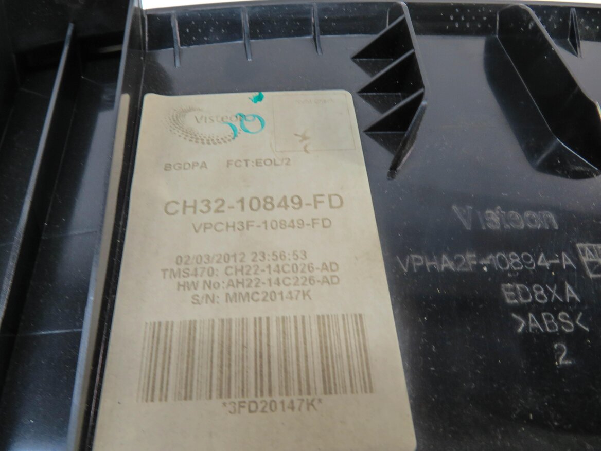 Thumbnail 14: 12-13 RANGE ROVER SPORT (L320) 5.0L SUPERCHARGED ENGINE ECM BCM MODULE KEY SET