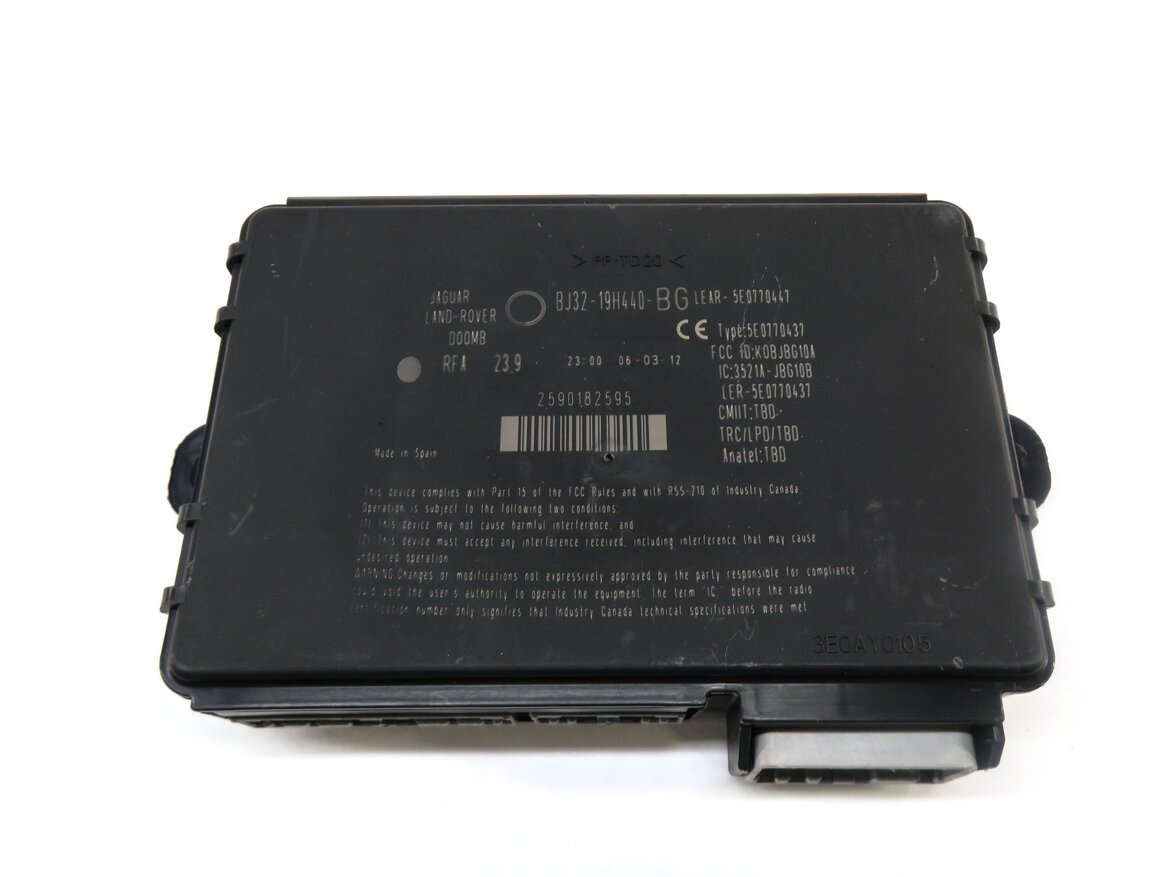 Thumbnail 6: 12-13 RANGE ROVER SPORT (L320) 5.0L SUPERCHARGED ENGINE ECM BCM MODULE KEY SET