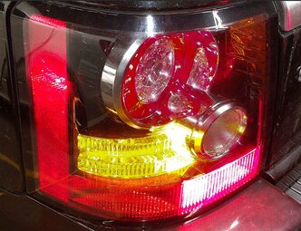 Thumbnail 2: 2012-2013 RANGE ROVER SPORT (L320) LEFT DRIVER REAR TAILLIGHT BRAKE LIGHT LAMP