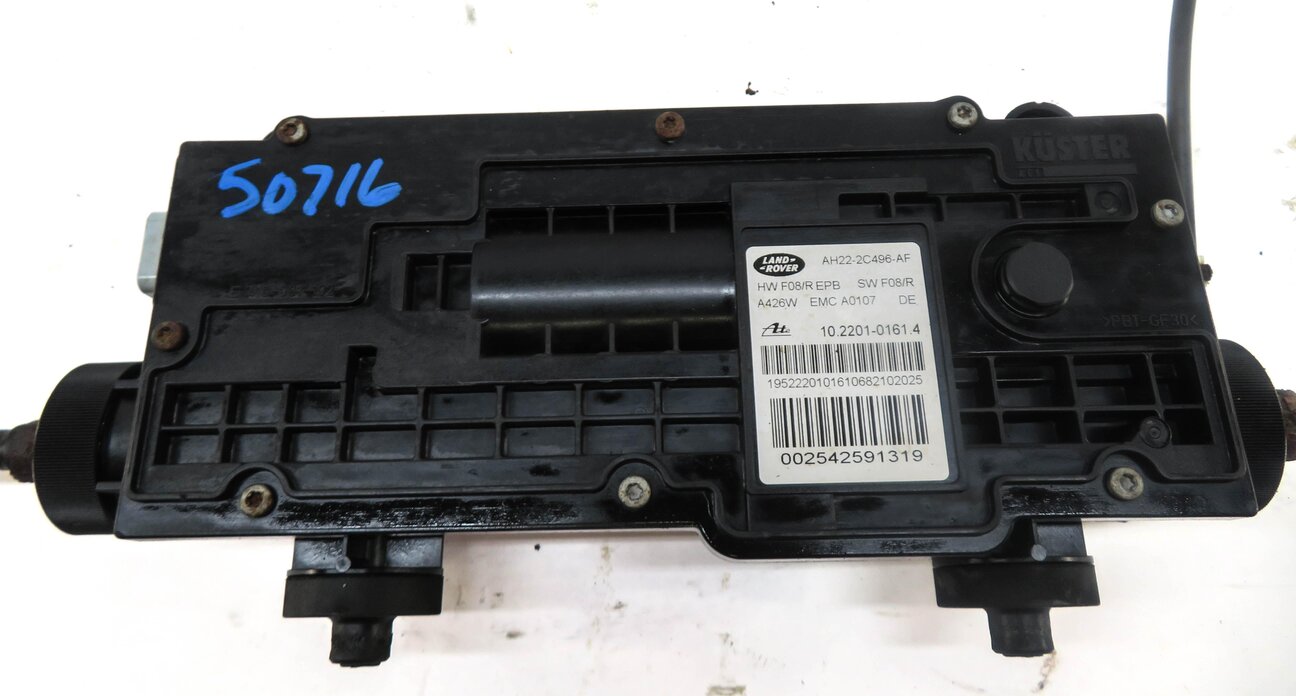 Thumbnail 3: 2012 RANGE ROVER SPORT (L320) EMERGENCY PARKING BRAKE ACTUATOR MOTOR w/ CABLES