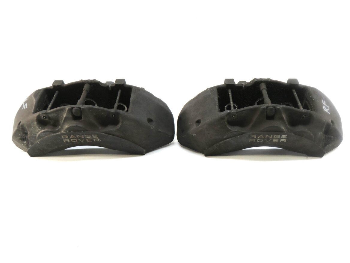 Thumbnail 2: 10-13 RANGE ROVER SPORT (L320) SUPERCHARGED - FRONT BRAKE CALIPER SET-2 (BREMBO)