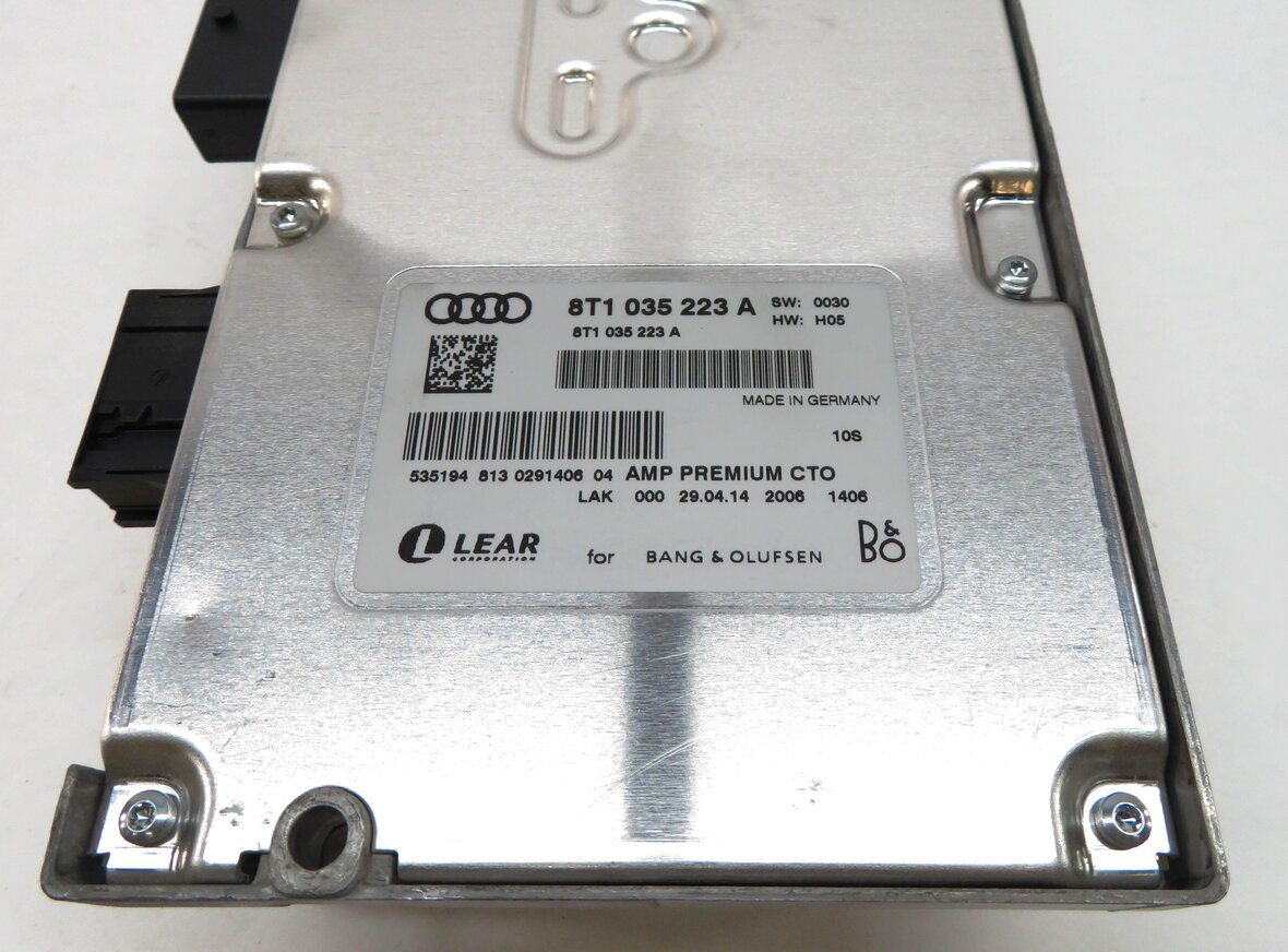 Thumbnail 4: 13-17 AUDI A4 S4 A5 S5 RS5 Q5 Q7 (B8 8K 8R 4M) BANG & OLUFSEN AUDIO AMP AMPLIFER