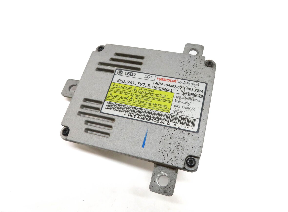 2014 AUDI Q5 (B8 8R) XENON HID HEADLIGHT BALLAST CONTROL MODULE
