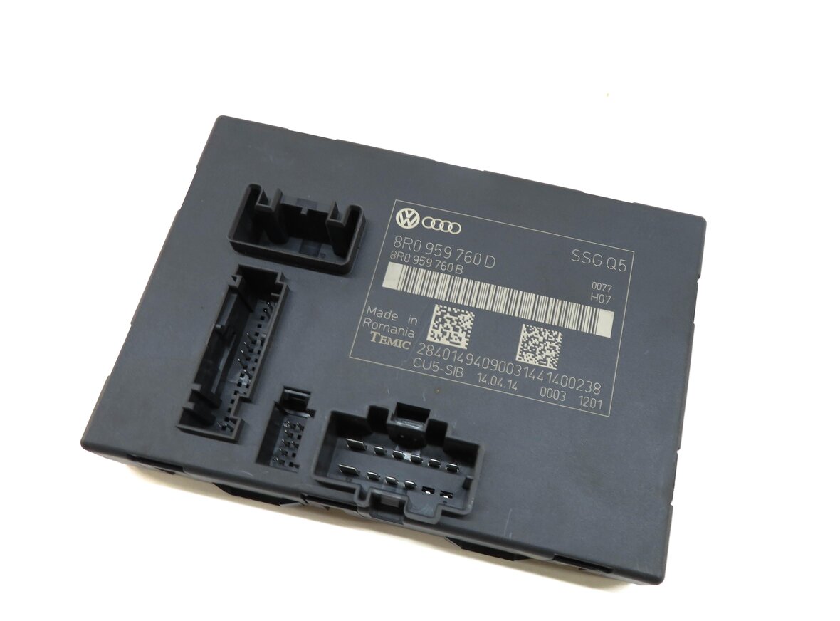 2009-2017 AUDI Q5 (8R) LEFT FRONT DRIVER MEMORY SEAT CONTROL MODULE COMPUTER