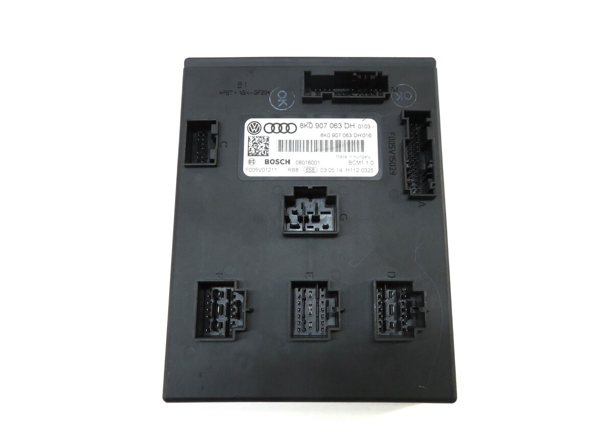 Thumbnail 3: 2014 AUDI Q5 (B8 8R) 3.0L CPNB DIESEL ENGINE ECM BCM IMMOBILIZER MODULE KEY SET