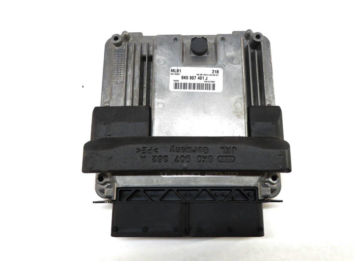 Thumbnail 4: 2014 AUDI Q5 (B8 8R) 3.0L CPNB DIESEL ENGINE ECM BCM IMMOBILIZER MODULE KEY SET