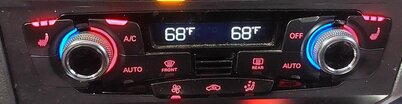 Thumbnail 2: 13-17 AUDI A4 S4 A5 S5 RS5 Q5 SQ5 (B8 8K 8T 8R) HEATER A/C TEMPERATURE CONTROL