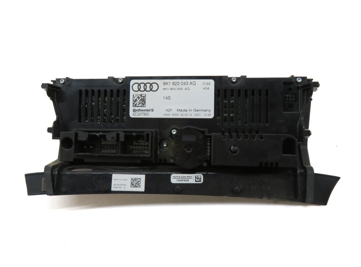 Thumbnail 5: 13-17 AUDI A4 S4 A5 S5 RS5 Q5 SQ5 (B8 8K 8T 8R) HEATER A/C TEMPERATURE CONTROL