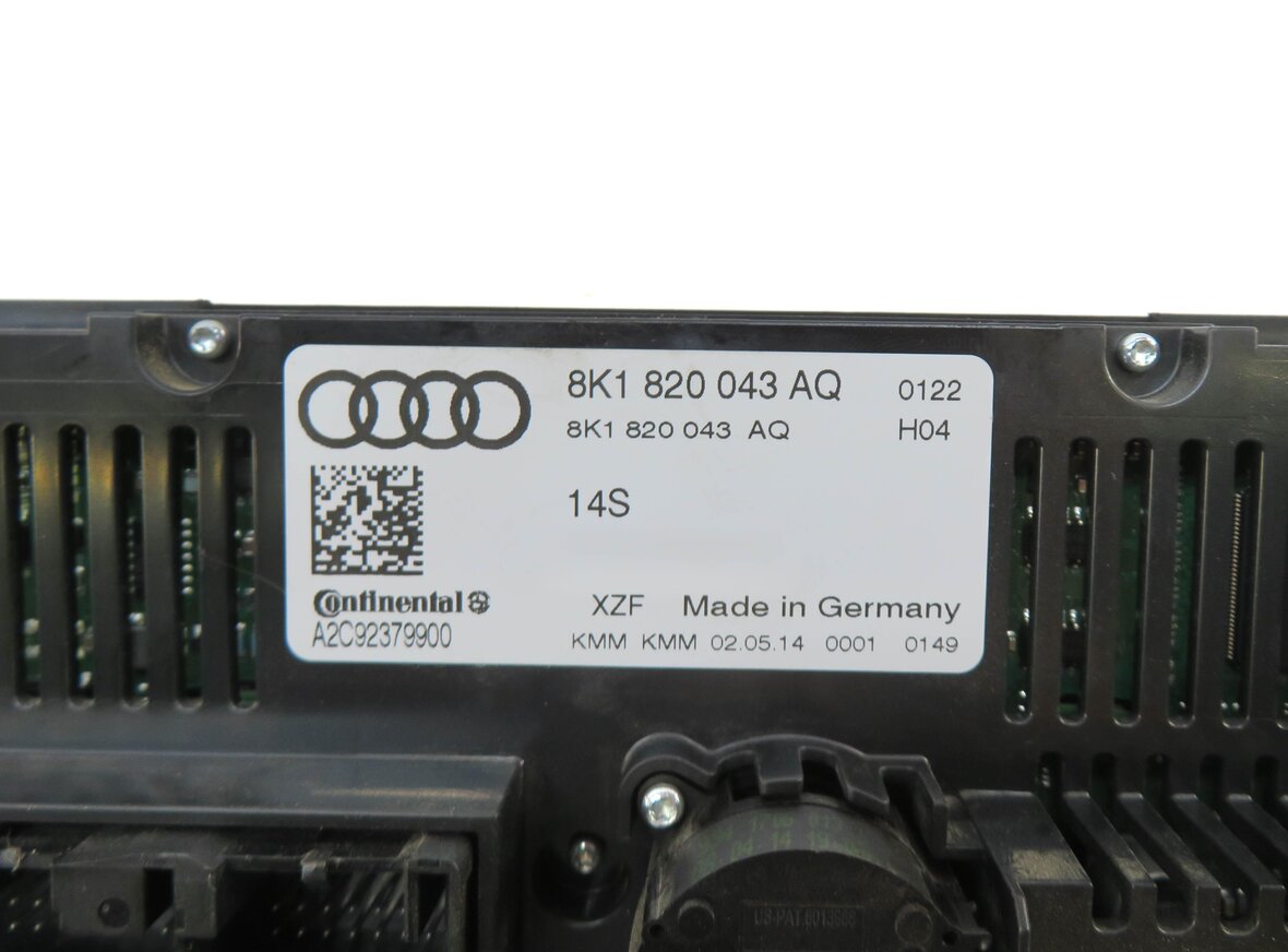 Thumbnail 6: 13-17 AUDI A4 S4 A5 S5 RS5 Q5 SQ5 (B8 8K 8T 8R) HEATER A/C TEMPERATURE CONTROL
