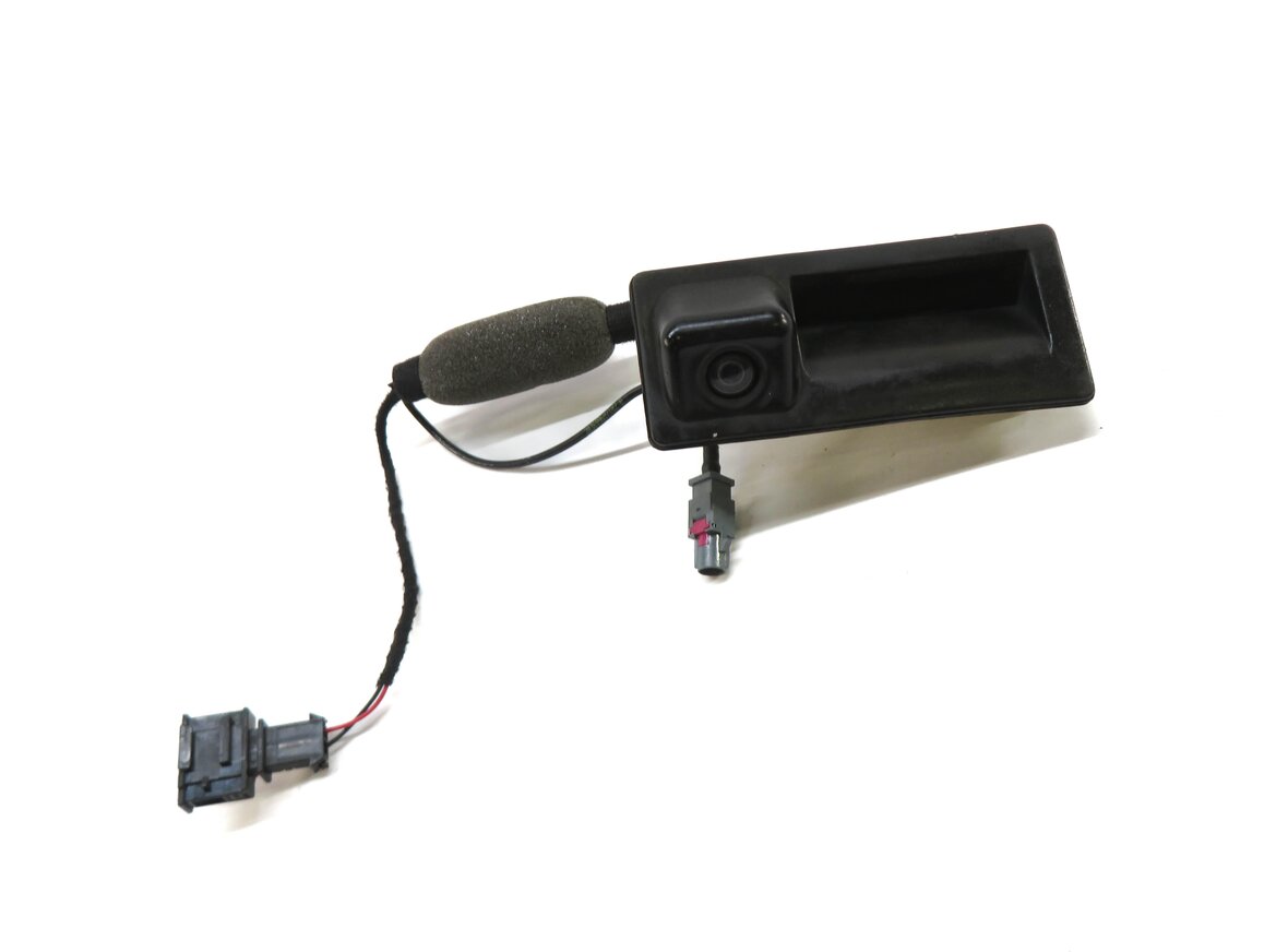 08-17 AUDI A3 S3 A4 S4 A5 S5 A7 Q5 (B8 8K 8T 8R 8V) REAR TRUNK HANDLE w/ CAMERA