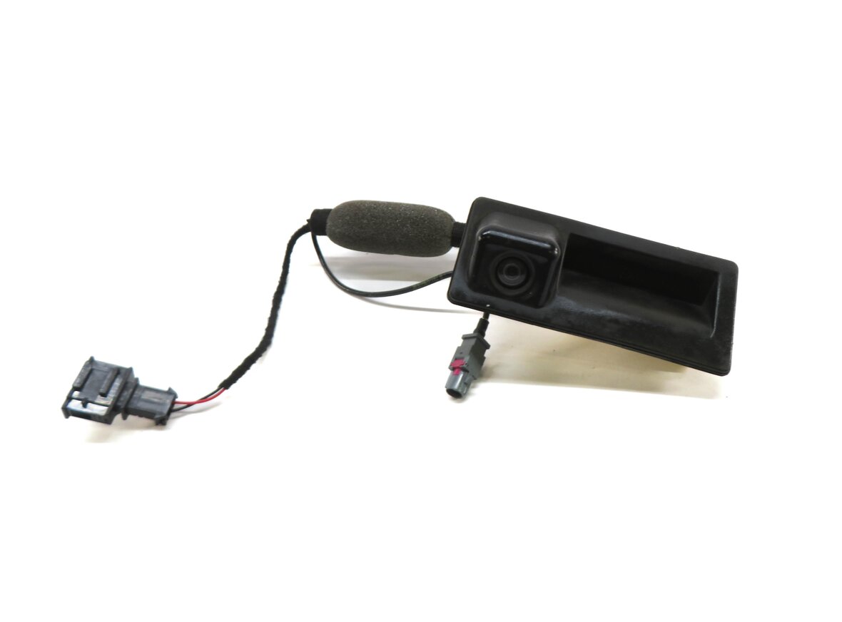 Thumbnail 2: 08-17 AUDI A3 S3 A4 S4 A5 S5 A7 Q5 (B8 8K 8T 8R 8V) REAR TRUNK HANDLE w/ CAMERA
