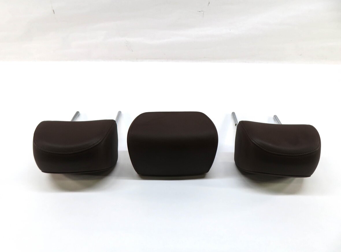 Thumbnail 3: 2014 AUDI Q5 (B8 8R) REAR SEAT LEFT CENTER RIGHT HEADREST SET-3 (CHESTNUT BROWN)