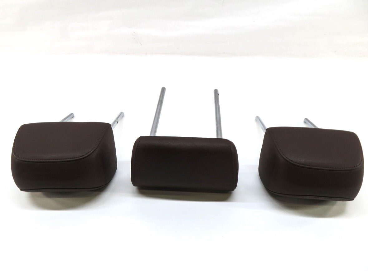 Thumbnail 4: 2014 AUDI Q5 (B8 8R) REAR SEAT LEFT CENTER RIGHT HEADREST SET-3 (CHESTNUT BROWN)