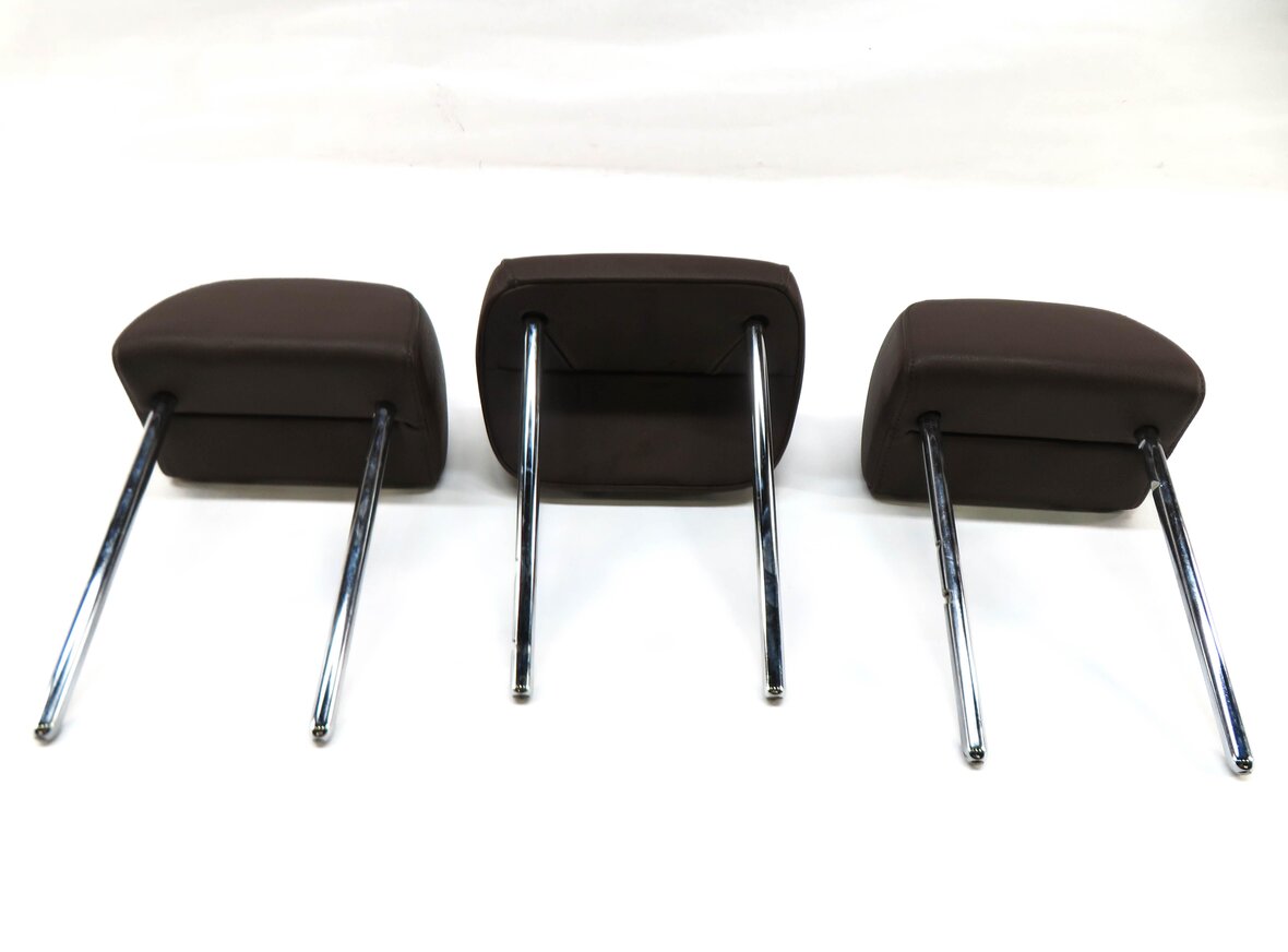 Thumbnail 5: 2014 AUDI Q5 (B8 8R) REAR SEAT LEFT CENTER RIGHT HEADREST SET-3 (CHESTNUT BROWN)