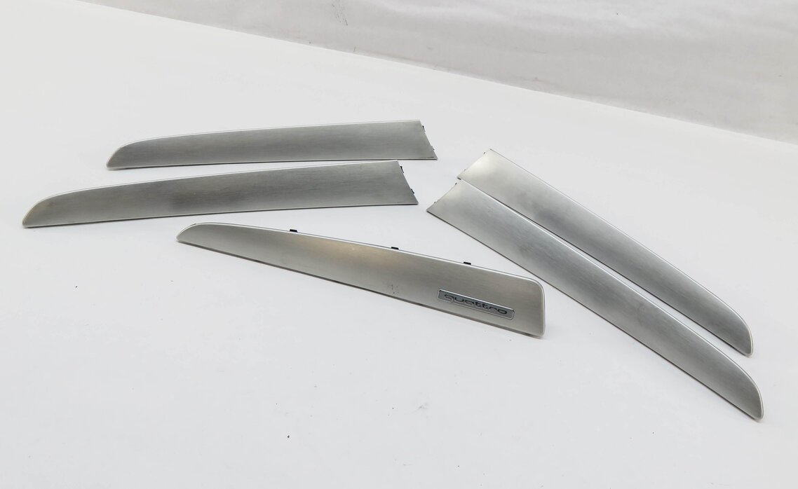 Thumbnail 11: 2014 AUDI Q5 (B8 8R) DASH & DOOR INTERIOR TRIM PANEL SET (BRUSHED ALUMINUM)