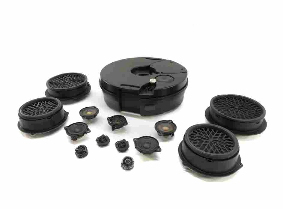 2014 AUDI Q5 (B8 8R) BANG & OLUFSEN AUDIO SUB SUBWOOFER TWEETER SPEAKER SET14