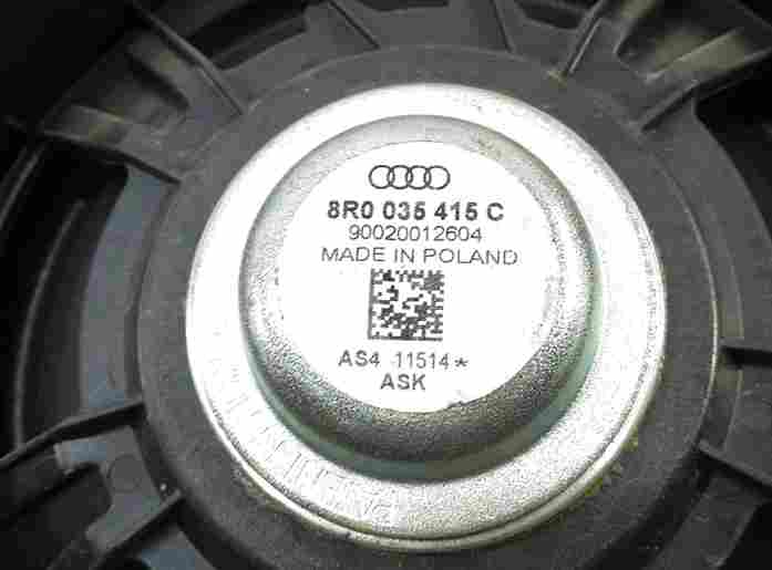 Thumbnail 11: 2014 AUDI Q5 (B8 8R) BANG & OLUFSEN AUDIO SUB SUBWOOFER TWEETER SPEAKER SET14