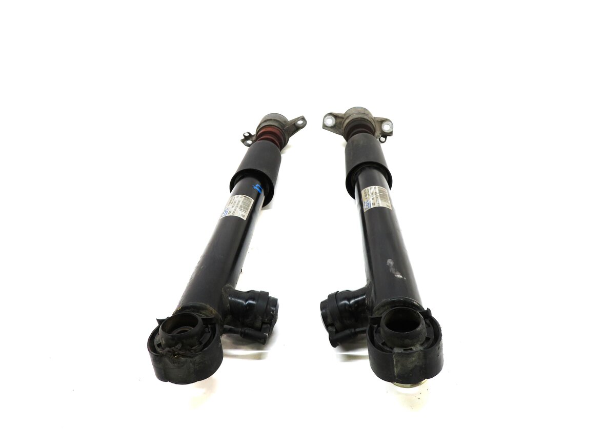 Thumbnail 2: 2014 AUDI Q5 (B8 8R) REAR EDC ELECTRIC DAMPING SUSPENSION SHOCK STRUT SET-2