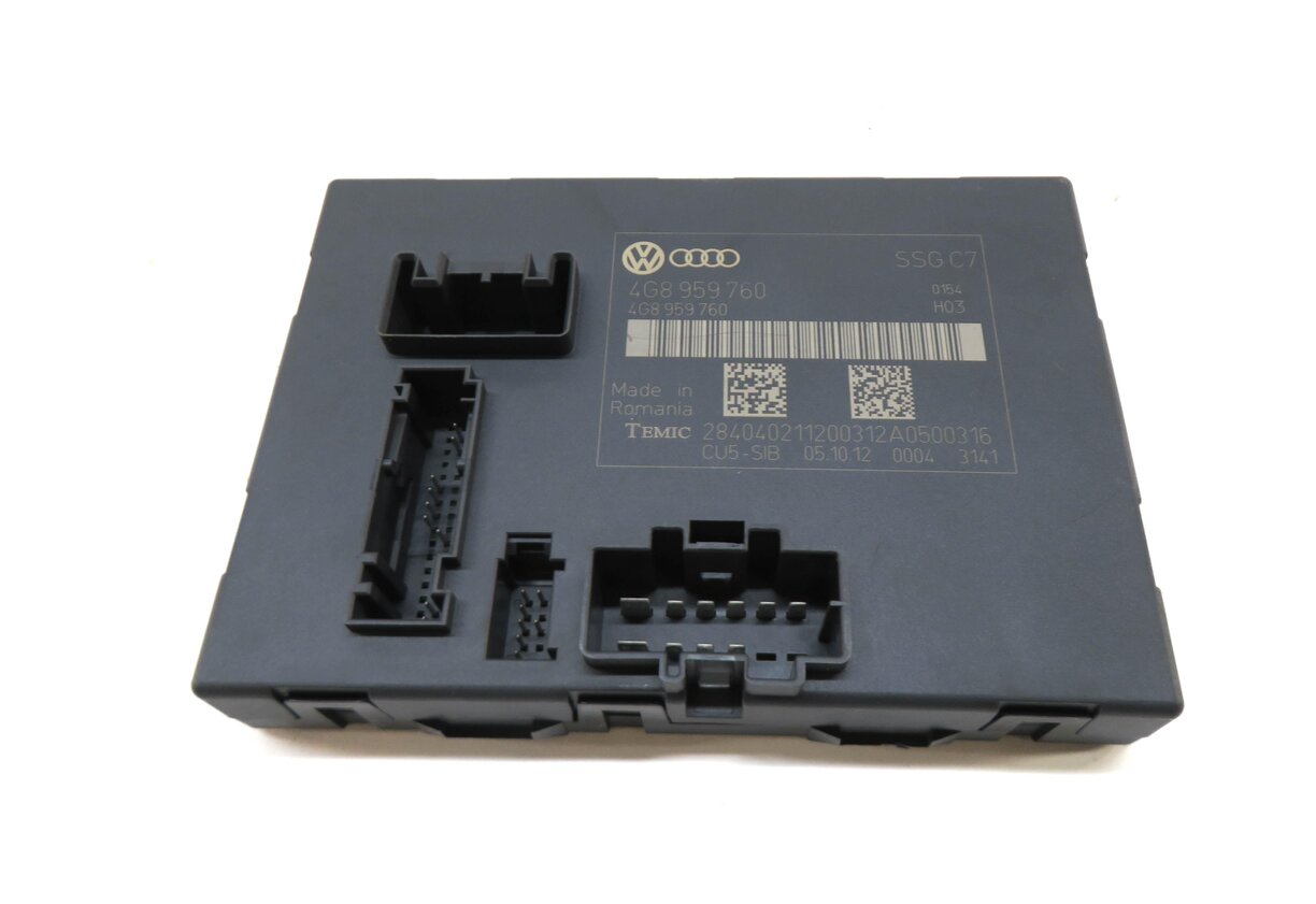 Thumbnail 2: 2012-2017 AUDI A6 S6 (C7) LEFT FRONT DRIVER MEMORY SEAT CONTROL MODULE