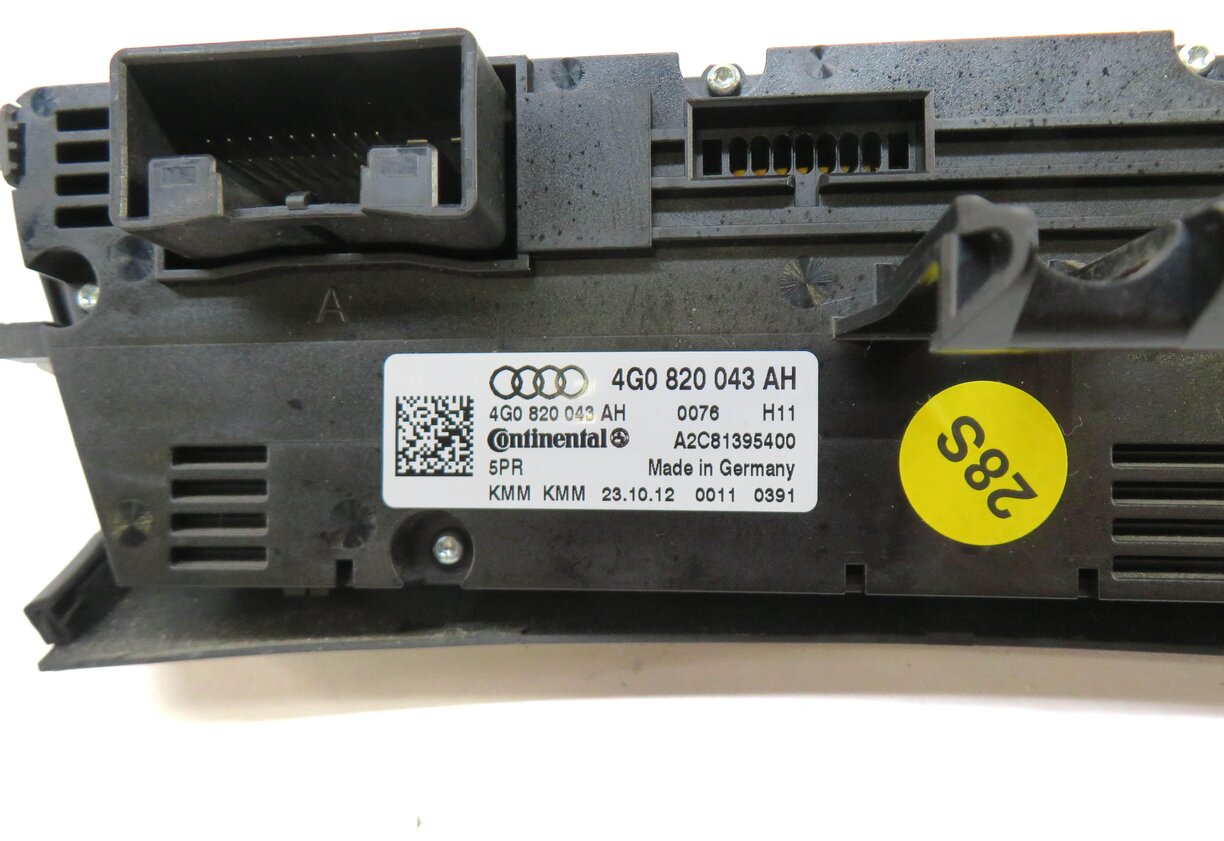 Thumbnail 6: 2013 AUDI A6 (C7) FRONT HEATER A/C TEMPERATURE CLIMATE CONTROL PANEL SWITCH KNOB