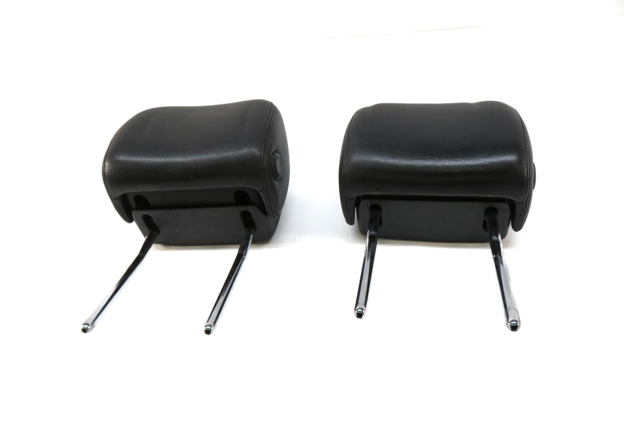 Thumbnail 2: 2013 AUDI A6 (C7) FRONT LEFT & RIGHT SEAT HEADREST HEAD REST SET-2 (BLACK FZ)