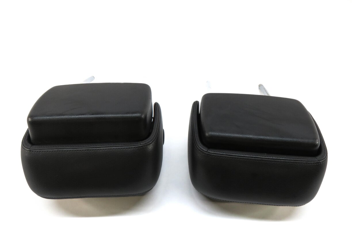 Thumbnail 4: 2013 AUDI A6 (C7) FRONT LEFT & RIGHT SEAT HEADREST HEAD REST SET-2 (BLACK FZ)