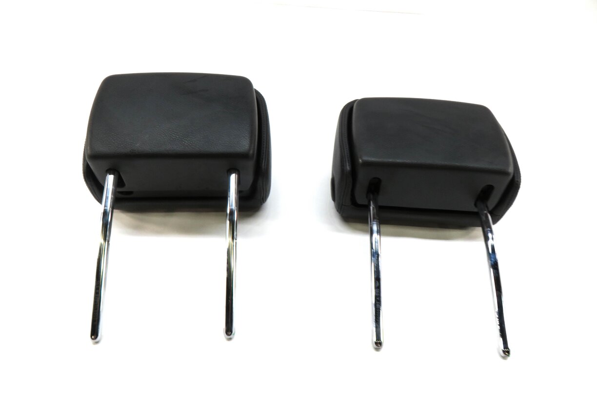 Thumbnail 5: 2013 AUDI A6 (C7) FRONT LEFT & RIGHT SEAT HEADREST HEAD REST SET-2 (BLACK FZ)